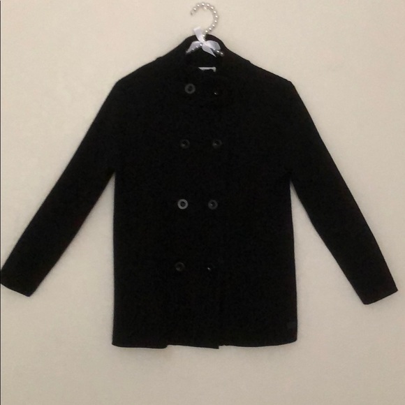 Lacoste Wool Double Breasted Sweater/Blazer - Picture 1 of 8